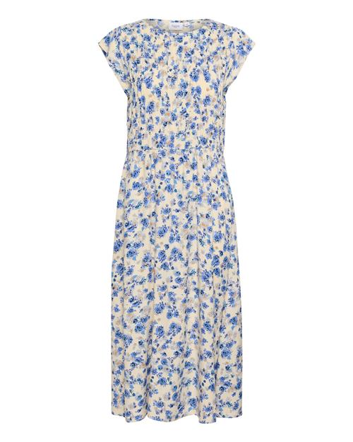 SAINT TROPEZ Sommerkjole 'Gisla'  lyseblå / mørkeblå / hvid