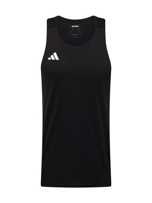 ADIDAS PERFORMANCE Funktionsskjorte 'Adizero'  sort / hvid