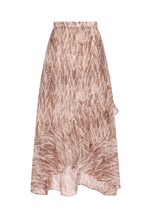 faina Nederdel  beige / brun