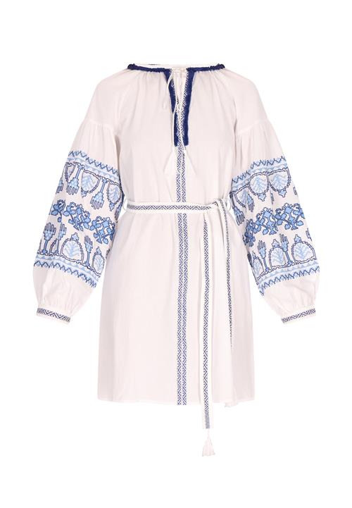 usha FESTIVAL Sommerkjole  lyseblå / mørkeblå / hvid