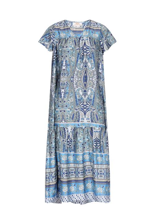 usha FESTIVAL Sommerkjole  beige / blå / grå