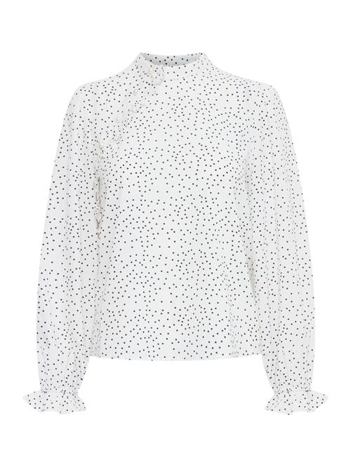 ICHI Bluse 'Tanya'  blå / hvid