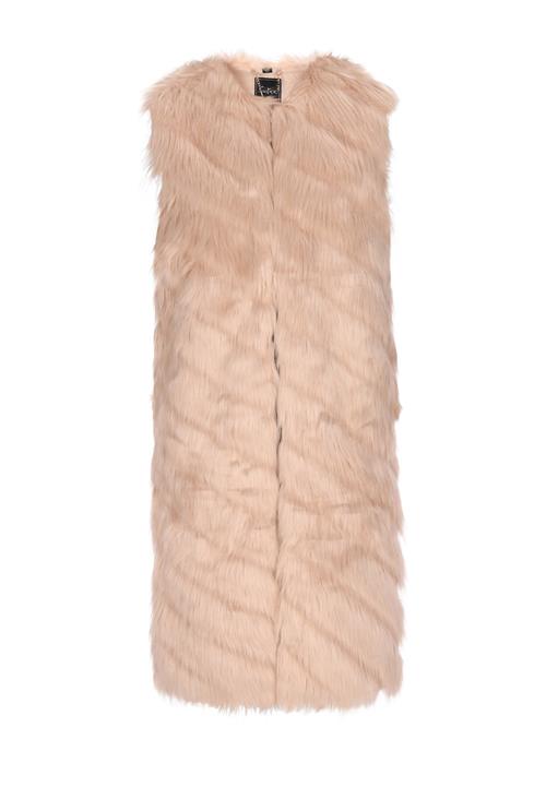 faina Vest  lysebeige