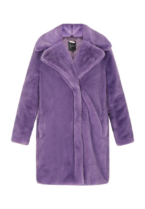 faina Vinterfrakke  lilla
