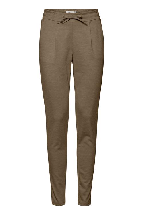 ICHI Bukser med lægfolder 'IHKate'  khaki