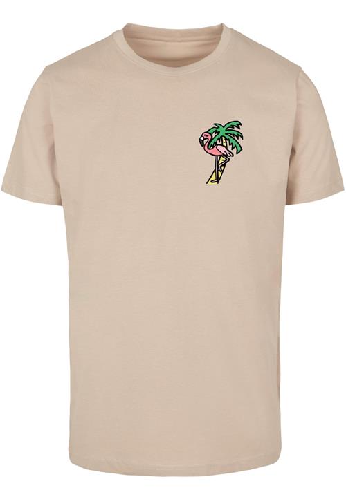 Mister Tee Bluser & t-shirts 'Flamingo'  kit / gul / grøn / pink
