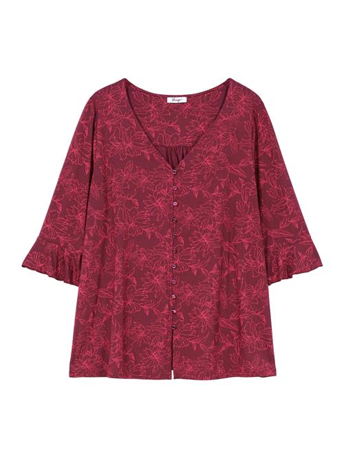 SHEEGO Shirts  hindbær / vinrød