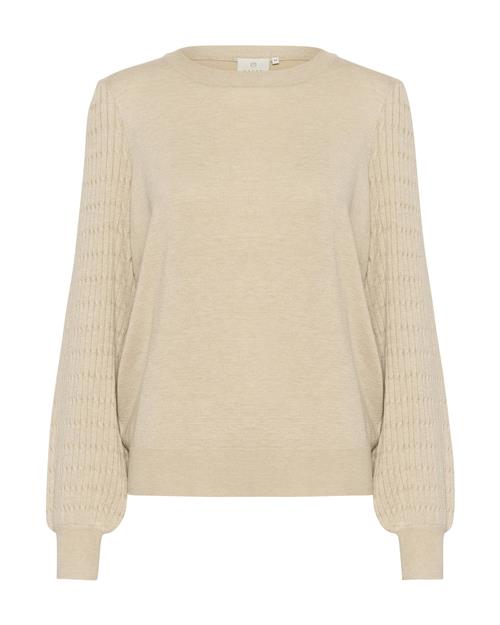 Kaffe Pullover 'KA Nanna'  beige-meleret