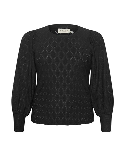 KAFFE CURVE Bluse 'KC Tina'  sort