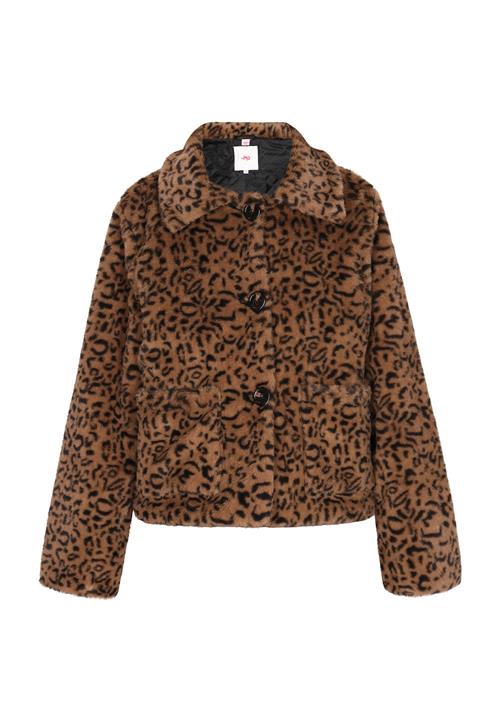 MYMO Overgangsjakke  mørkebrun / sort