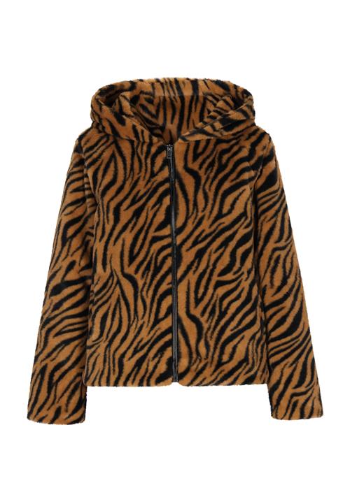 MYMO Overgangsjakke  mørkebrun / sort