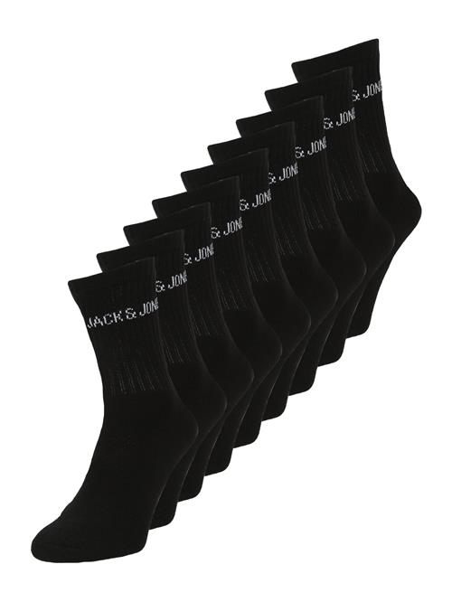 JACK & JONES Sokker 'JACREGEN'  sort / hvid