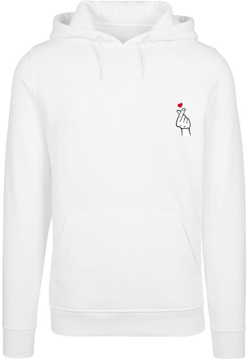 Mister Tee Sweatshirt 'Love Sign 2.0'  rød / sort / hvid