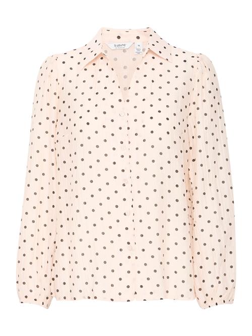 b.young Bluse  pastelpink / sort