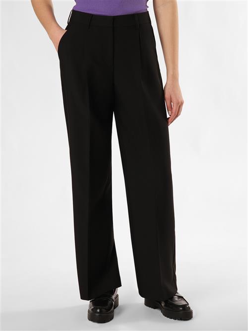 JJXX Bukser med lægfolder '  '  sort