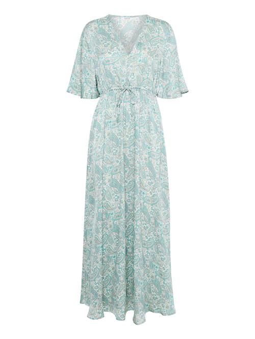 b.young Kjole 'Hermilla'  lysebeige / turkis / hvid