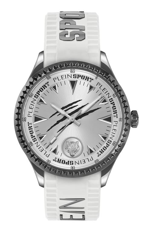 Plein Sport Analogt ur 'LINEMAN'  antracit / sølv / hvid