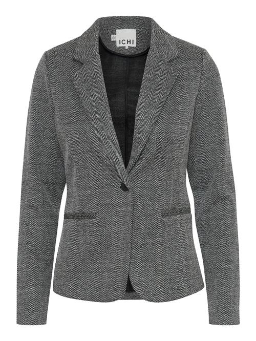 ICHI Blazer 'Kate'  grå / sort