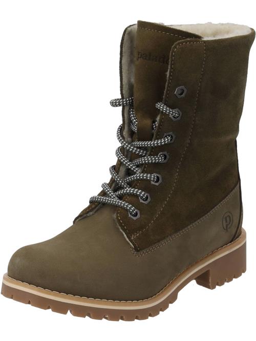 Palado Snørestøvler 'Phasti'  khaki / oliven