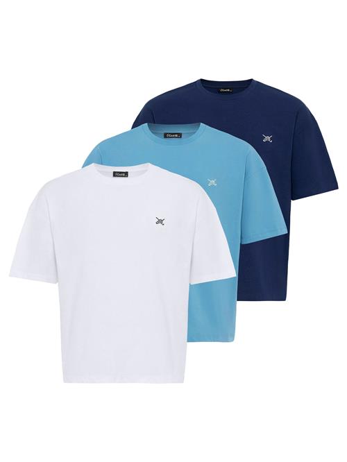 Cool Hill Bluser & t-shirts  marin / azur / hvid