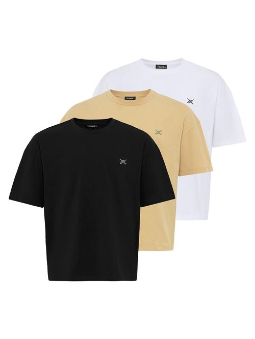 Cool Hill Bluser & t-shirts  gul / sort / hvid