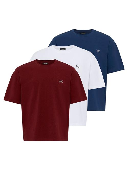 Cool Hill Bluser & t-shirts  mørkeblå / bordeaux / hvid