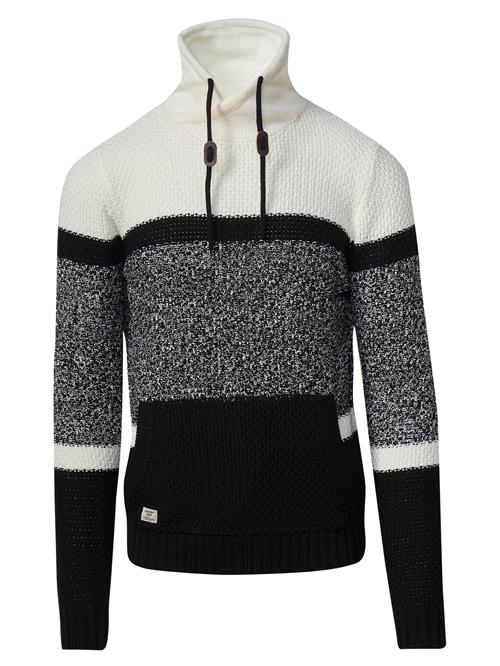 KOROSHI Pullover  sort / hvid