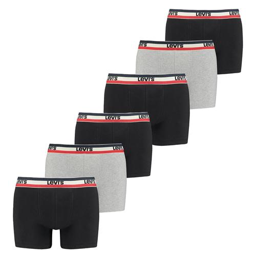 LEVI'S ® Boksershorts  beige / rød / sort