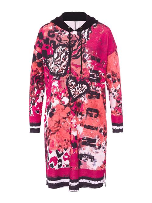 heine Kjole  magenta / hindbær / sort / hvid