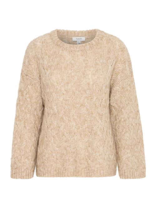 b.young Pullover 'BYOmhu'  beige-meleret