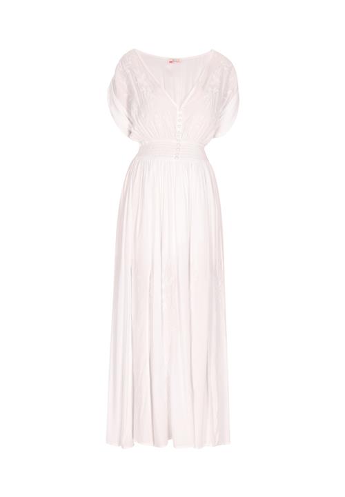 IZIA Sommerkjole  uldhvid