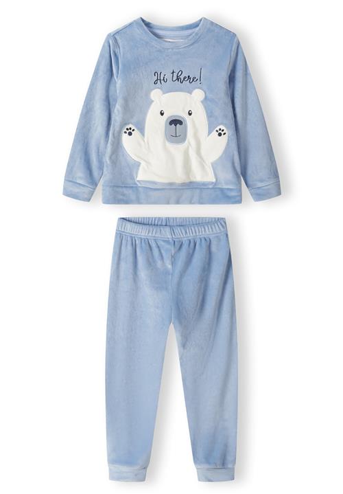 MINOTI Nattøj  lyseblå / hvid