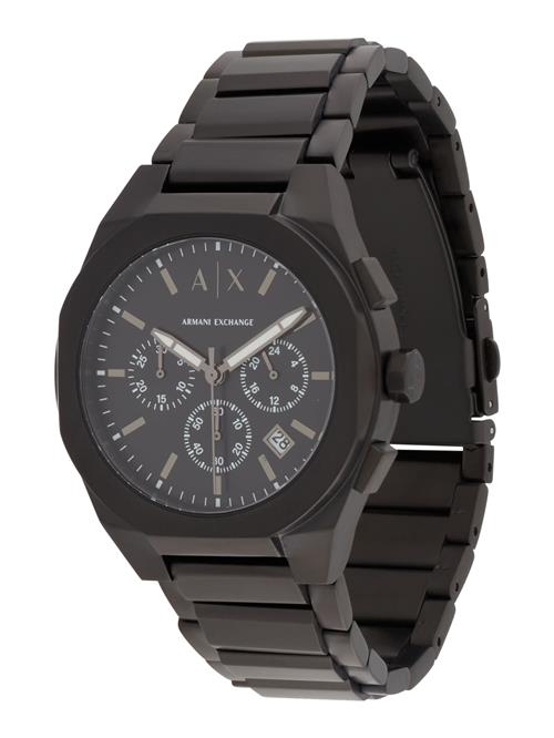 ARMANI EXCHANGE Analogt ur  kit / sort / hvid