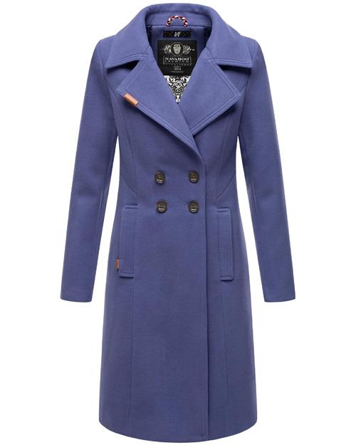 NAVAHOO Overgangsfrakke 'Wooly'  lavendel