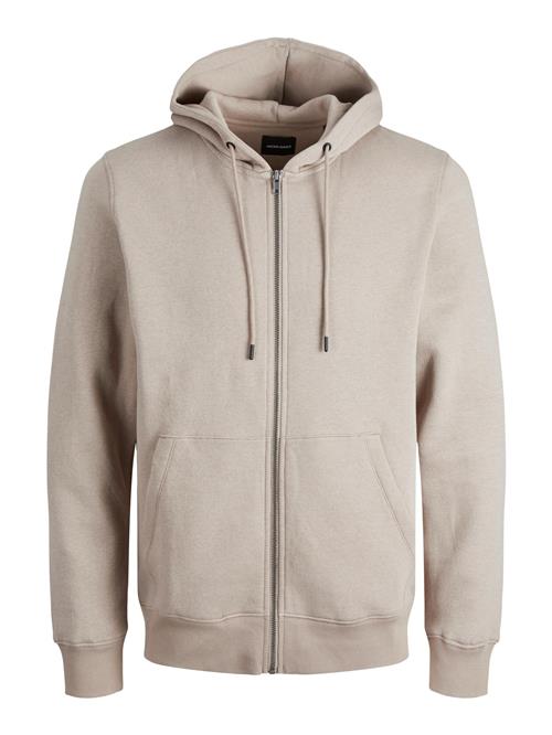 JACK & JONES Sweatjakke 'JJEBradley'  beige