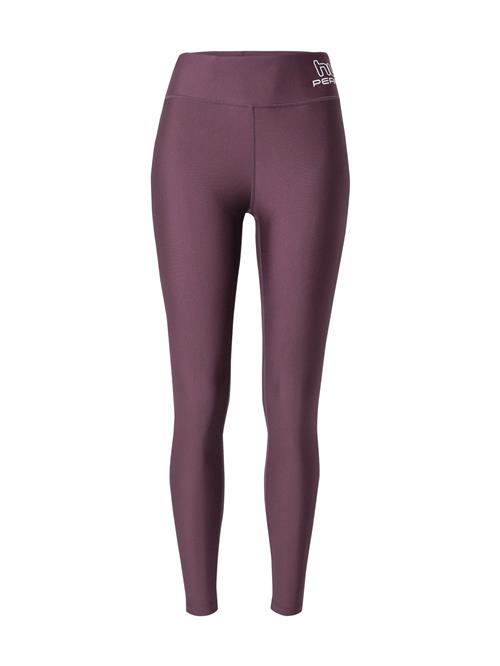 Hummel Sportsbukser 'Fundamental'  aubergine / hvid