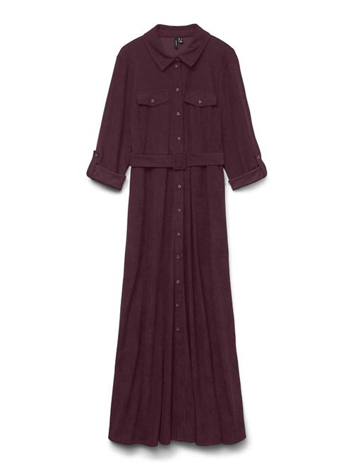 VERO MODA Kjole 'Vilja'  bordeaux