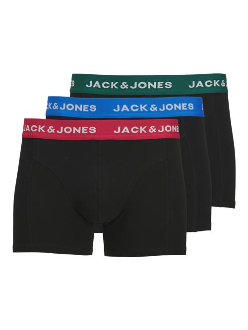 JACK & JONES Boksershorts 'JACJOE'  blå / mørkegrøn / hindbær / sort