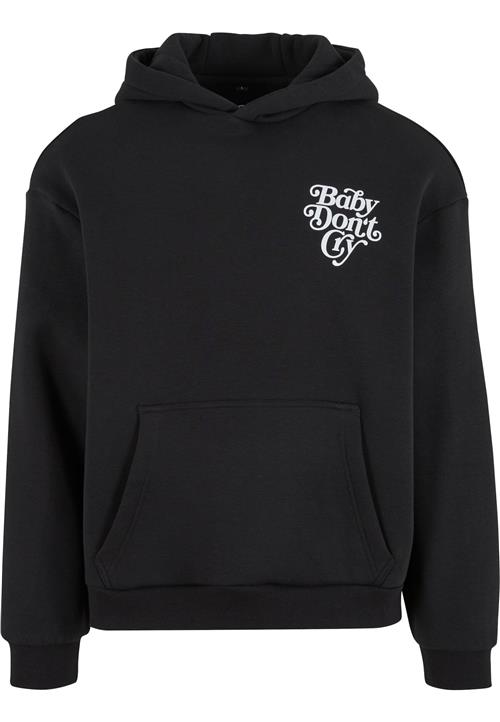 MT Upscale Sweatshirt 'Baby Don‘t Cry'  sort / hvid