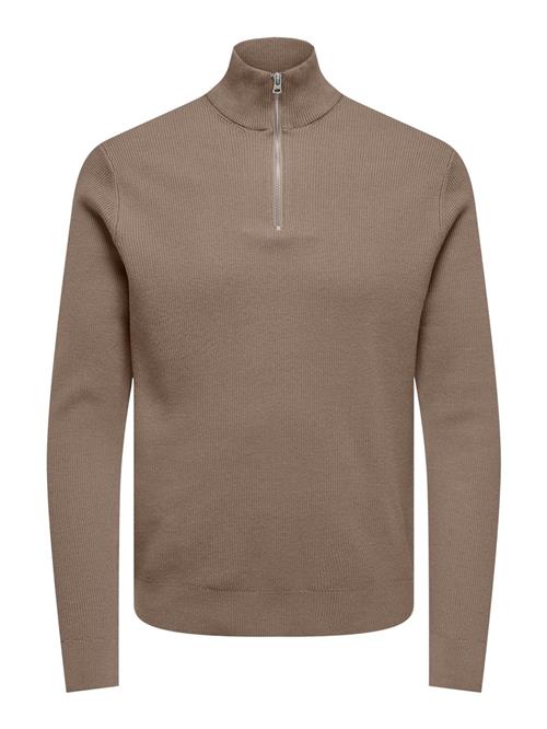 Only & Sons Sweatshirt 'ONSPhil'  mørkebeige