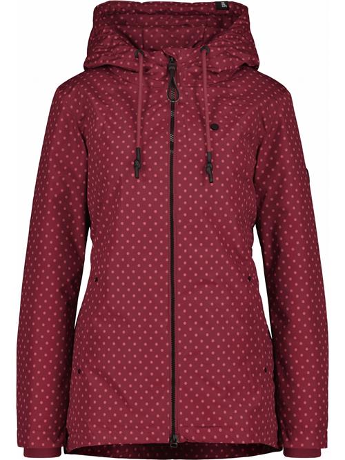 alife & kickin Vinterjakke 'LilouAK'  cranberry / mørkerød