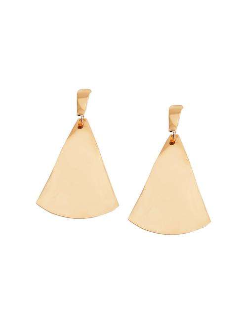 SOHI Øreringe 'Champa'  beige / guld