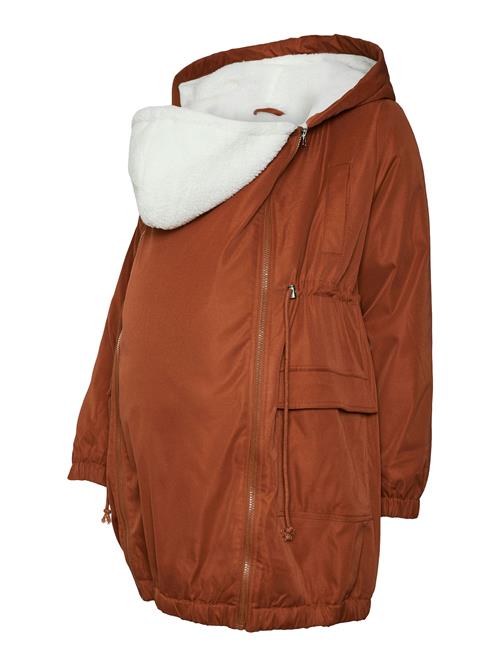 MAMALICIOUS Overgangsparka  rustbrun