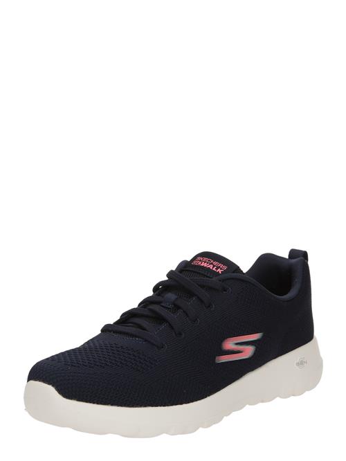 SKECHERS Sneaker low 'GO WALK JOY - VIOLET'  natblå / grå / pink