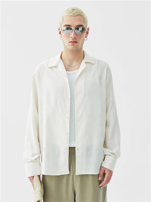 VAMOS CLO Skjorte  ecru