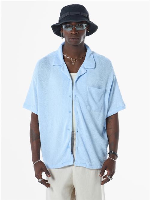 VAMOS CLO Skjorte  lyseblå