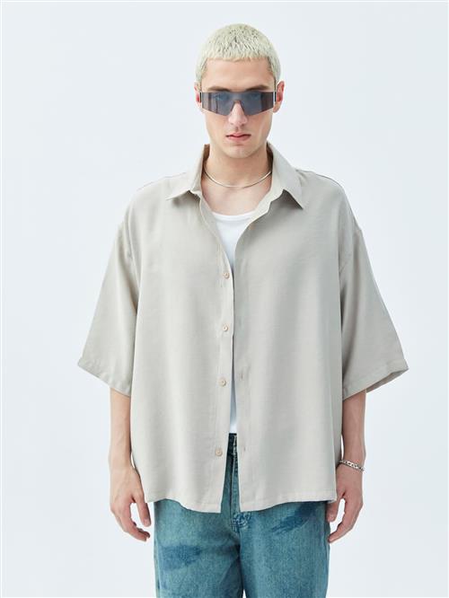 VAMOS CLO Skjorte  beige