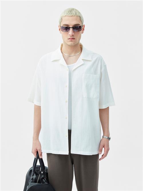 VAMOS CLO Skjorte  hvid