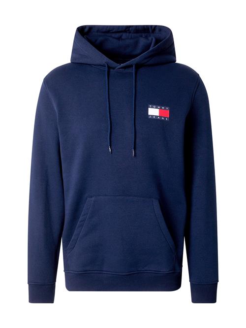 Se Tommy Jeans Sweatshirt 'ESSENTIAL'  navy / lys rød / hvid hos About You