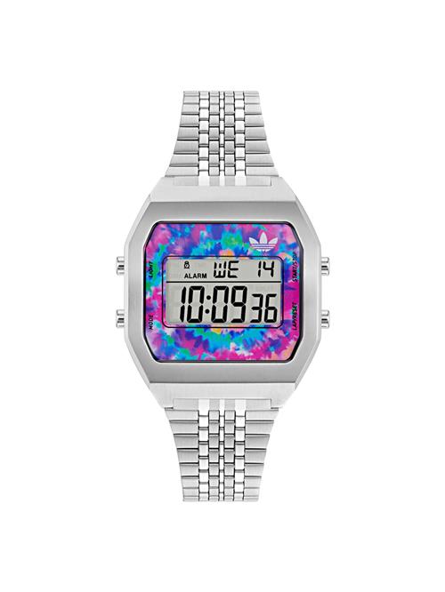 ADIDAS ORIGINALS Digitalur 'PROJECT FOUR'  blå / sølv / hvid